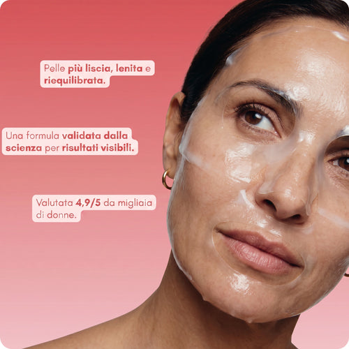 Maschera hydrogel al bio-collagene - Pelle Divina
